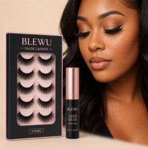 Faux cils et colle