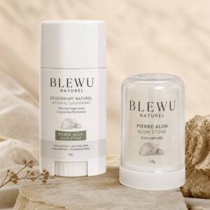 Deodorants naturels et pierre alun